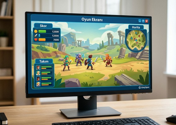 OnlySpin Platform Oyun Ekranı
